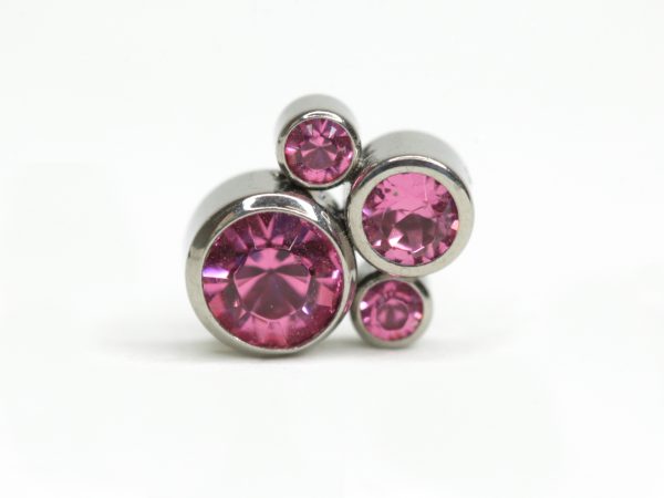 Accesorio 4 Zirconias Ruby
