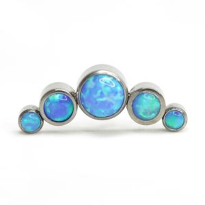 Cluster 5 Opalos Royal Blue